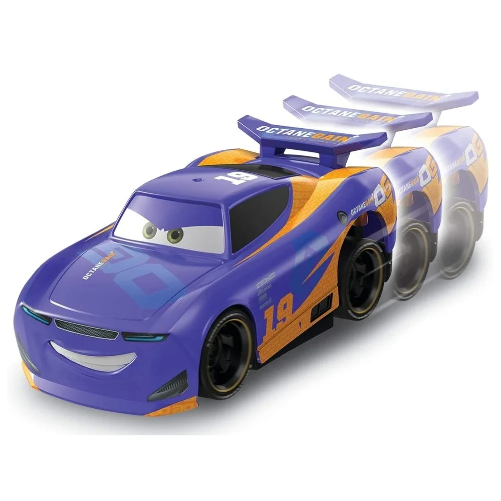 Disney Pixar Cars 3 Turbo Racers Daniel Swervez Octane Gain 19 Purple Car FYX43